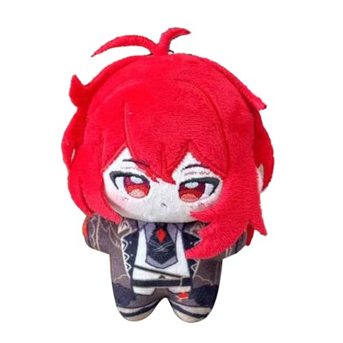Jiumaocleu Anime Weiche Figur Raiden Shogun/Venti/Xiao/Yae Miko, Stoffpuppe, 10 cm, niedlicher Anhänger, Autotasche, Dekoration, Anime-Merch, Peripherie für Fans Jiumaocleu Anime Weiche Figur Raiden Shogun/Venti/Xiao/Yae Miko, Stoffpuppe, 10 cm, niedlicher Anhänger, Autotasche, Dekoration, Anime-Merch, Peripherie für Fans von Jiumaocleu
