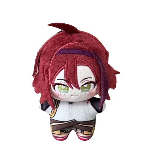 Jiumaocleu Anime Weiche Figur Raiden Shogun/Venti/Xiao/Yae Miko, Stoffpuppe, 10 cm, niedlicher Anhänger, Autotasche, Dekoration, Anime-Merch, Peripherie für Fans von Jiumaocleu