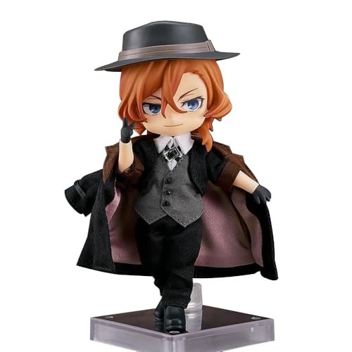 Jiumaocleu BSD Figur Nakahara Chuuya Statue, 14 cm Bungo Stray Dog Figure Removable Garment Version Anime Action Figure Handmade Collectible Desktop Decoration Gifts Jiumaocleu BSD Figur Nakahara Chuuya Statue, 14 cm Bungo Stray Dog Figure Removable Garment Version Anime Action Figure Handmade Collectible Desktop Decoration Gifts von Jiumaocleu