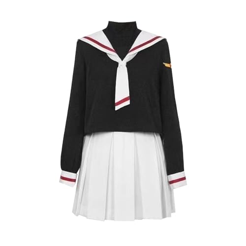 Jiumaocleu Cardcaptor Cosplay Uniform Kinomoto Cosplay Daidouji Tomoyo Cosplay Matrosenanzug Uniformen Li Syaoran Kostüm Komplettes Set Anime Cosplay Prop für Party Jiumaocleu Cardcaptor Cosplay Uniform Kinomoto Cosplay Daidouji Tomoyo Cosplay Matrosenanzug Uniformen Li Syaoran Kostüm Komplettes Set Anime Cosplay Prop für Party von Jiumaocleu