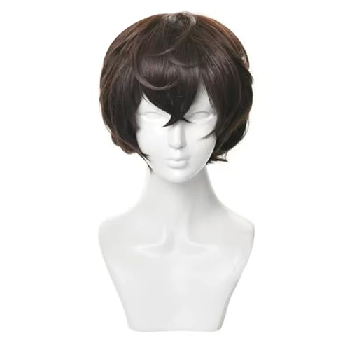 Jiumaocleu Dazai Osamu Cosplay Kunikida Doppo Kostüm Dazai Osamu Kostüm Outfit Komplettes Set Halloween Weihnachten Karneval Party Dress Up Anzug für Männer Frauen von Jiumaocleu