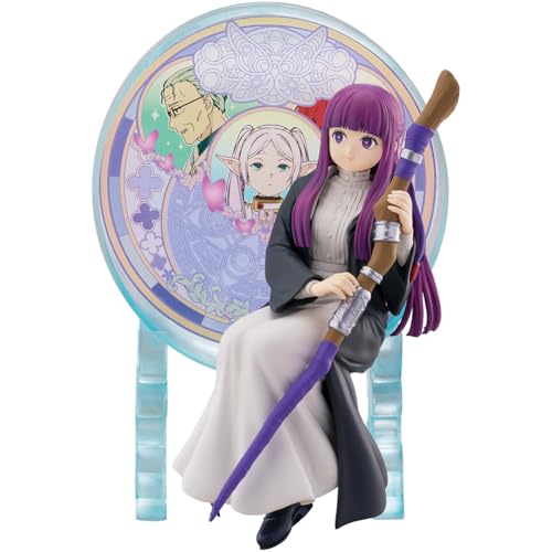 Jiumaocleu Farn-Figur, Statue-Modell, Anime-Farn-Actionfiguren, PVC-Skulptur, sitzendes Modell mit Hintergrund-Bildschirm, Sammlerstück, Desktop-Anime-Merch, Geschenke, 15 cm Jiumaocleu Farn-Figur, Statue-Modell, Anime-Farn-Actionfiguren, PVC-Skulptur, sitzendes Modell mit Hintergrund-Bildschirm, Sammlerstück, Desktop-Anime-Merch, Geschenke, 15 cm von Jiumaocleu