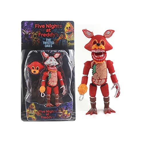 Jiumaocleu Five Nights Game Figur FNAF Actionfigur leuchtender Bär Foxy Sister Location Funtime Horror Figur Modell Handgefertigtes Sammlerstück Geschenke für Kinder Jiumaocleu Five Nights Game Figur FNAF Actionfigur leuchtender Bär Foxy Sister Location Funtime Horror Figur Modell Handgefertigtes Sammlerstück Geschenke für Kinder von Jiumaocleu