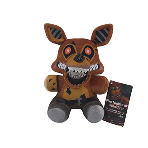 Jiumaocleu Five Nights Spiel Plüsch Schwester Location Foxy Figuren Plüsch FNAF Plushies Weihnachten Neujahr Geburtstag Geschenk von Jiumaocleu