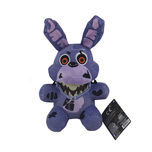 Jiumaocleu Five Nights Spiel Plüsch Schwester Location Foxy Figuren Plüsch FNAF Plushies Weihnachten Neujahr Geburtstag Geschenk von Jiumaocleu