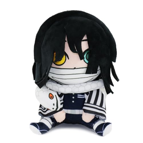 Jiumaocleu Iguro Obanai Weiche Figur Kopfkissen, 20cm Anime Figur Wurfkissen Umarmungs Kissen Fans Sammlung, Niedliches Dekokissen für Sofa Heimdekoration Jiumaocleu Iguro Obanai Weiche Figur Kopfkissen, 20cm Anime Figur Wurfkissen Umarmungs Kissen Fans Sammlung, Niedliches Dekokissen für Sofa Heimdekoration von Jiumaocleu
