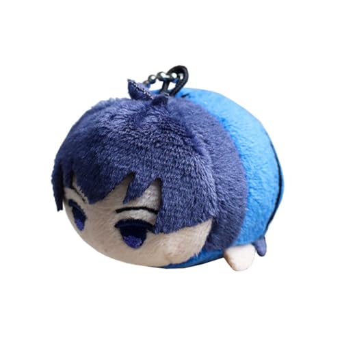 Jiumaocleu Isagi Yoichi weiche Figur, 5 cm, Anime-PP-Baumwolle, weiche Stoffpuppe, pelzige Autotasche, Heimdekoration, Anhänger für Fans Jiumaocleu Isagi Yoichi weiche Figur, 5 cm, Anime-PP-Baumwolle, weiche Stoffpuppe, pelzige Autotasche, Heimdekoration, Anhänger für Fans von Jiumaocleu