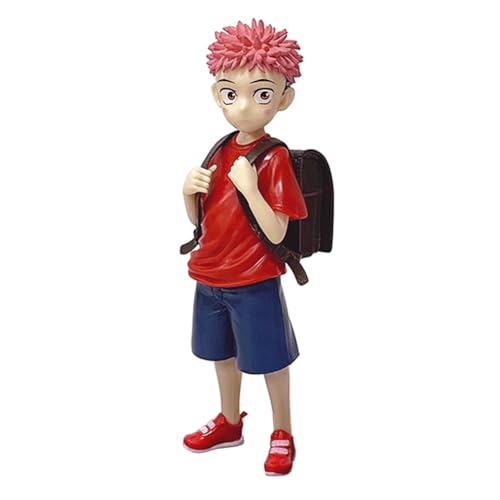Jiumaocleu Itadori Yuji Figur Statue JJK Figur, 16cm Mini Anime Figur JJK Itadori Yuji Figur Modell Handmade Collectible Desktop Decoration Geschenke für Fans Jiumaocleu Itadori Yuji Figur Statue JJK Figur, 16cm Mini Anime Figur JJK Itadori Yuji Figur Modell Handmade Collectible Desktop Decoration Geschenke für Fans von Jiumaocleu