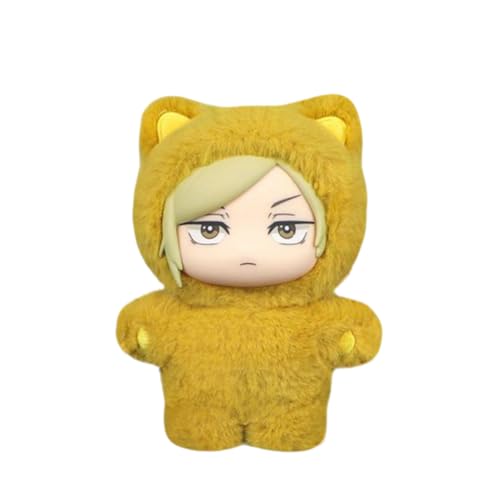 Jiumaocleu JJK Nanami Kento Figur Statue - Anime JJK Nanami Kento Anhänger 14CM PVC Geto Suguru Plüsch Pyjama Modell Dekoration Anhänger Ornament für Fans von Jiumaocleu