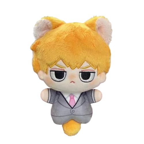 Jiumaocleu Kageyama Shigeo Weiche Puppe Mob/Reigen Arataka Stofffigur, Anime-Überwurf, niedliche Figur, Puppe, Hängen, Schultasche, Anhänger, warme Geschenke, 10 cm Jiumaocleu Kageyama Shigeo Weiche Puppe Mob/Reigen Arataka Stofffigur, Anime-Überwurf, niedliche Figur, Puppe, Hängen, Schultasche, Anhänger, warme Geschenke, 10 cm von Jiumaocleu