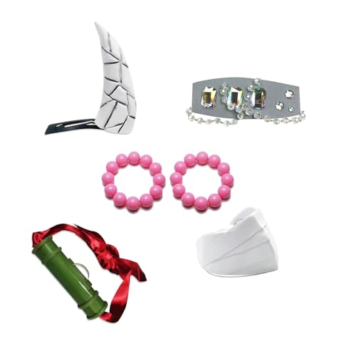 Jiumaocleu Kamado Nezuko Cosplay Requisiten für Halloween Iguro Obanai/Uzui Tengen Cosplay Zubehör Akaza Kostüm Zubehör für Maskerade Party Halloween Requisiten Jiumaocleu Kamado Nezuko Cosplay Requisiten für Halloween Iguro Obanai/Uzui Tengen Cosplay Zubehör Akaza Kostüm Zubehör für Maskerade Party Halloween Requisiten von Jiumaocleu