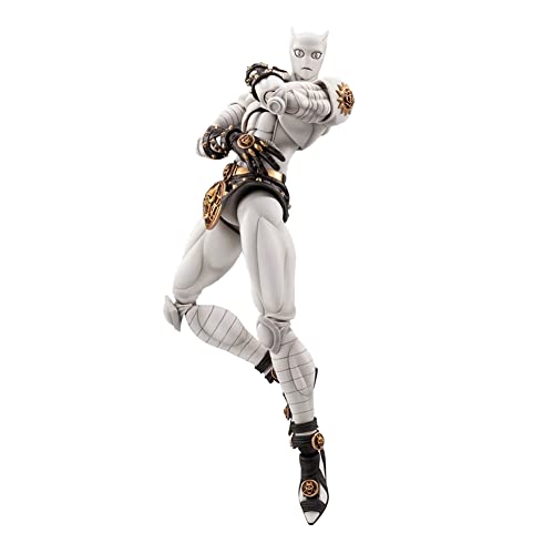 Jiumaocleu Killer Queen Actionfigur – 16 cm Anime Figur Killer Queen Statue Modell, PVC bewegliche Figur Spielzeug mit Zubehör, handgefertigte Sammelpuppe Desktop Dekoration Geschenke von Jiumaocleu