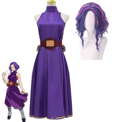 Jiumaocleu MHA Cosplay Kostüm Lady Nagant Cosplay Kampfanzug Lila Kleid Anime Cosplay Outfits Anzug Komplettes Set Rollenspiel für Karneval Halloween Party Jiumaocleu MHA Cosplay Kostüm Lady Nagant Cosplay Kampfanzug Lila Kleid Anime Cosplay Outfits Anzug Komplettes Set Rollenspiel für Karneval Halloween Party von Jiumaocleu