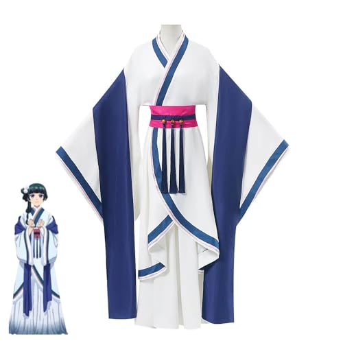 Jiumaocleu Maomao Cosplay Kostüm für Damen, Maomao Kostüm Hanfu Anime Gyokuyou Cosplay Komplettes Set Rollenspiel für Halloween Karneval Jiumaocleu Maomao Cosplay Kostüm für Damen, Maomao Kostüm Hanfu Anime Gyokuyou Cosplay Komplettes Set Rollenspiel für Halloween Karneval von Jiumaocleu