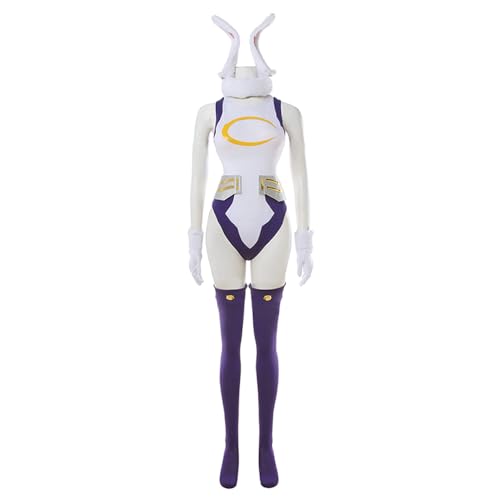 Jiumaocleu Miruko Cosplay Costume MHA Cosplay Jumpsuit Rabbit Hero Mirko Costume Bodysuit Suit with Miruko Wig for Halloween Jiumaocleu Miruko Cosplay Costume MHA Cosplay Jumpsuit Rabbit Hero Mirko Costume Bodysuit Suit with Miruko Wig for Halloween von Jiumaocleu