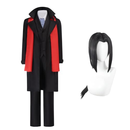 Jiumaocleu Mori Ogai Cosplay-Kostüm, komplettes Set, Anime-BSD Cosplay-Outfits, Mantel, Hose, Handschuhe für Erwachsene, Halloween, Karneval, Party, Verkleiden für Fans Jiumaocleu Mori Ogai Cosplay-Kostüm, komplettes Set, Anime-BSD Cosplay-Outfits, Mantel, Hose, Handschuhe für Erwachsene, Halloween, Karneval, Party, Verkleiden für Fans von Jiumaocleu