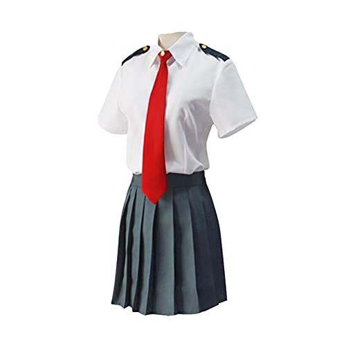 Jiumaocleu My Hero Academia Cosplay Kostüm MHA JK Uniform Outfits Anzüge für Mädchen Anime Schuluniform Sommer Kurzer Stil für Frauen von Jiumaocleu