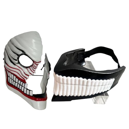 Jiumaocleu Okarun Maske Okarun Cosplay Halbgesichtsmaske Takakura Ken Cosplay Maske Anime Cosplay Requisiten Kostüm Zubehör für Halloween Party Performance Jiumaocleu Okarun Maske Okarun Cosplay Halbgesichtsmaske Takakura Ken Cosplay Maske Anime Cosplay Requisiten Kostüm Zubehör für Halloween Party Performance von Jiumaocleu