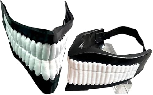 Jiumaocleu Okarun Maske Okarun Cosplay Halbgesichtsmaske Takakura Ken Cosplay Maske Anime Cosplay Requisiten Kostüm Zubehör für Halloween Party Performance Jiumaocleu Okarun Maske Okarun Cosplay Halbgesichtsmaske Takakura Ken Cosplay Maske Anime Cosplay Requisiten Kostüm Zubehör für Halloween Party Performance von Jiumaocleu