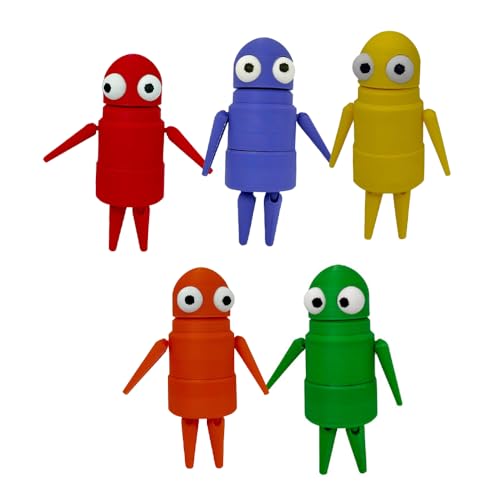 Jiumaocleu REPO Figuren-Set, 5 Stück, Mini-REPO-Statue, buntes Cartoon-Modell, Anime-Spielfiguren, Kuchendekoration, Geschenke für Fans, 12 cm Jiumaocleu REPO Figuren-Set, 5 Stück, Mini-REPO-Statue, buntes Cartoon-Modell, Anime-Spielfiguren, Kuchendekoration, Geschenke für Fans, 12 cm von Jiumaocleu