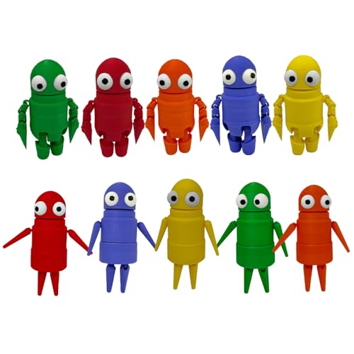 Jiumaocleu REPO Figuren-Set, Mini-Repo-Statue, buntes Cartoon-Modell, Anime-Spielfiguren, Kuchendekoration, Geschenke für Fans, 11 cm, 10 Stück Jiumaocleu REPO Figuren-Set, Mini-Repo-Statue, buntes Cartoon-Modell, Anime-Spielfiguren, Kuchendekoration, Geschenke für Fans, 11 cm, 10 Stück von Jiumaocleu