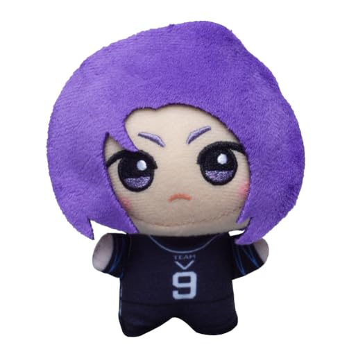 Jiumaocleu Reo Mikage Weiches Figurenkissen, 11 cm, Mini-Anime-Isagi Yoichi, weiche Figur, Schultaschen-Anhänger, Charm, Rin-Itoshi-Umarmungskissen, Heimdekoration, Sofa-Dekoration Jiumaocleu Reo Mikage Weiches Figurenkissen, 11 cm, Mini-Anime-Isagi Yoichi, weiche Figur, Schultaschen-Anhänger, Charm, Rin-Itoshi-Umarmungskissen, Heimdekoration, Sofa-Dekoration von Jiumaocleu