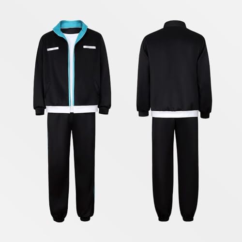Jiumaocleu Rin Itoshi Cosplay Kostüm Anime Itoshi Sae/Shidou Ryuusei Cosplay Outfit Trainingsanzug Fußball Sportbekleidung Trikots Jacke Hose Rollenspiel für Halloween Jiumaocleu Rin Itoshi Cosplay Kostüm Anime Itoshi Sae/Shidou Ryuusei Cosplay Outfit Trainingsanzug Fußball Sportbekleidung Trikots Jacke Hose Rollenspiel für Halloween von Jiumaocleu