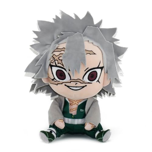 Jiumaocleu Shinazugawa Sanemi Weiche Figur Kopfkissen, 20cm Anime Figur Wurfkissen Umarmungs Kissen Fans Sammlung, Niedliches Dekokissen für Sofa Heimdekoration Jiumaocleu Shinazugawa Sanemi Weiche Figur Kopfkissen, 20cm Anime Figur Wurfkissen Umarmungs Kissen Fans Sammlung, Niedliches Dekokissen für Sofa Heimdekoration von Jiumaocleu