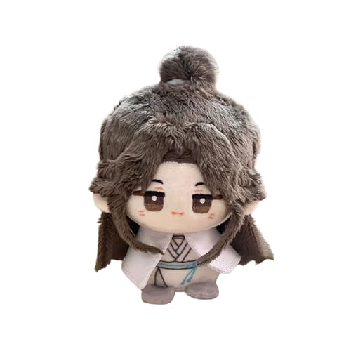 Jiumaocleu Xie Lian weiche Figur Xie Lian Puppen, niedlicher Mini-Anime-Charakter, gefülltes Kissen, Anhänger, Geschenke für Fans, 12 cm Jiumaocleu Xie Lian weiche Figur Xie Lian Puppen, niedlicher Mini-Anime-Charakter, gefülltes Kissen, Anhänger, Geschenke für Fans, 12 cm von Jiumaocleu