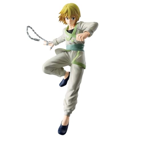 Jiumaocleu Kurapika Figur Statue, 19 cm, Kampfpose, Anime-Figur, Modell, Kuchendekoration, Desktop-Figur, handgefertigt, Sammlerstück, Geschenke für Fans Jiumaocleu Kurapika Figur Statue, 19 cm, Kampfpose, Anime-Figur, Modell, Kuchendekoration, Desktop-Figur, handgefertigt, Sammlerstück, Geschenke für Fans von Jiumaocleu