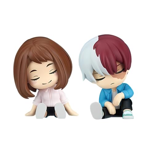 MHA Figur Anime Uraraka Ochako Todoroki Shouto Statue PVC Home Car Cake Topper Dekoration Geschenke für Fans 6 cm 2 Stück MHA Figur Anime Uraraka Ochako Todoroki Shouto Statue PVC Home Car Cake Topper Dekoration Geschenke für Fans 6 cm 2 Stück von Jiumaocleu
