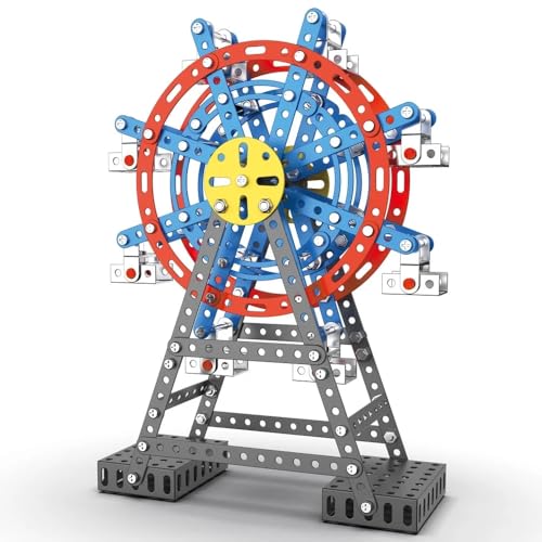 Jixin Xyzhi Bausets STEM Montage Metall Spielzeug Riesenrad Modellbausatz Engineering Bausatz für Erwachsene und Jugendliche, Eltern-Kind-Interaktion, Bausets Geschenke für Kinder 8-16 Jahre Jixin Xyzhi Bausets STEM Montage Metall Spielzeug Riesenrad Modellbausatz Engineering Bausatz für Erwachsene und Jugendliche, Eltern-Kind-Interaktion, Bausets Geschenke für Kinder 8-16 Jahre von Jixin Xyzhi