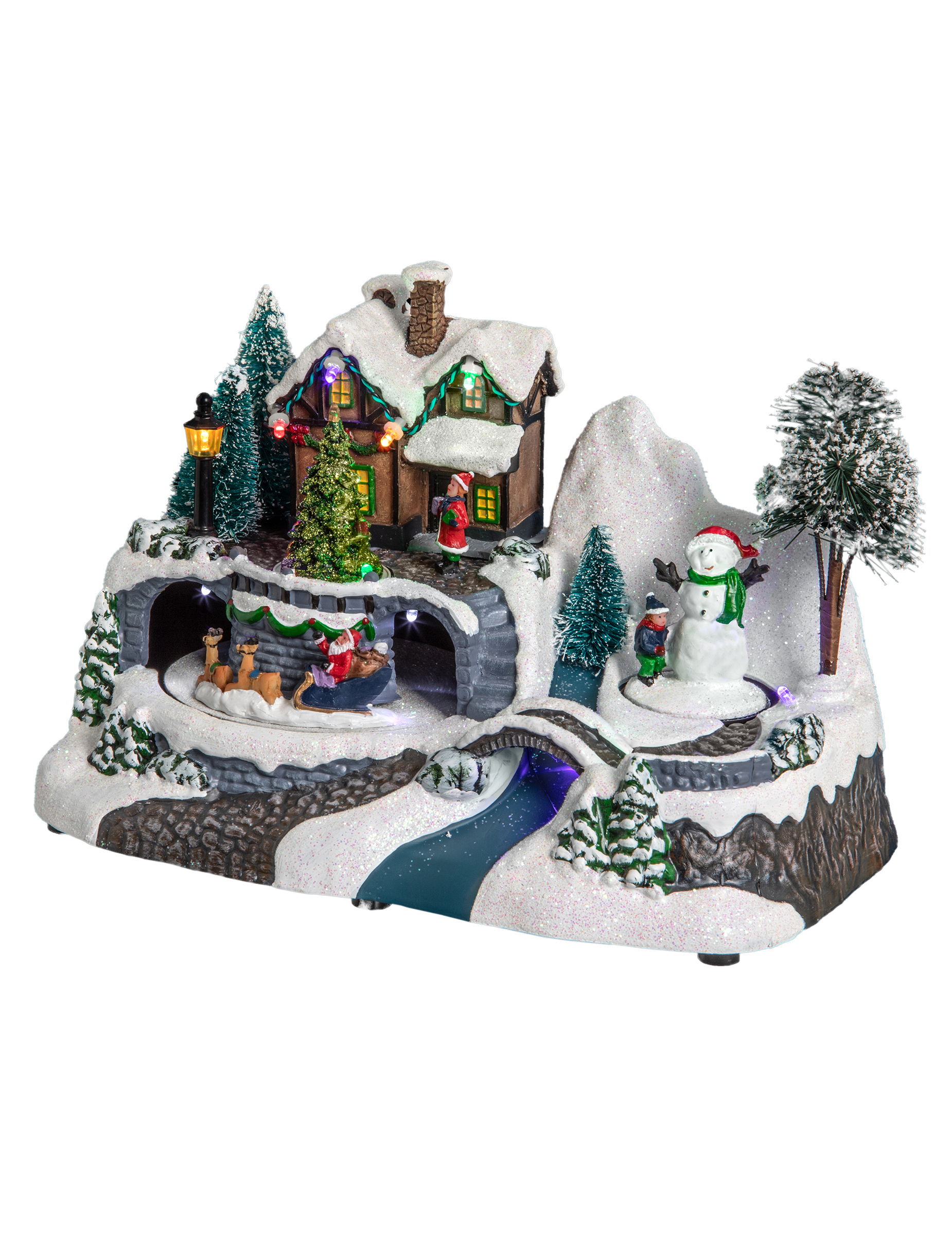 Weihnachtsdorf mit Licht 23 x 15 x 16 cm Weihnachtsdorf mit Licht 23 x 15 x 16 cm von JJA