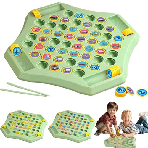 Jkapagzy Set Animal Chess Memory-Schachspiel, einfaches passendes Schachbrettspiel, Memory-Spiel für Kindergarten-Treffen, interaktives, lustiges und pädagogisches Kinderspielzeug für Kinder von Jkapagzy