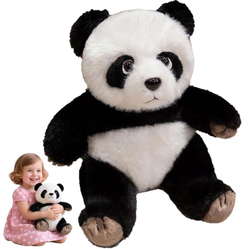 The Pandy – Emotionale Heilung auf Abruf, realistischer Panda-Plüsch für emotionale Unterstützung, ahmt natürliche Bewegungen nach für realistischen Komfort, Stressabbau und beruhigenden Schlaf von Jkapagzy
