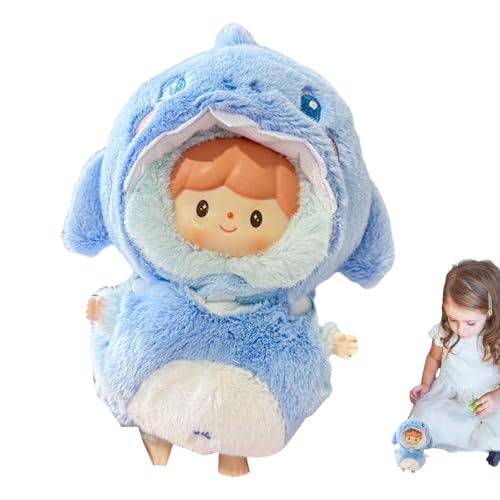 Jlkegfdf Dress Up Doll Clothes - Doll Clothes Suit Dress Up Toy Accessories - Soft Anime Plush Clothing, Doll Clothes Suit Outfit Accessories, Plush Doll's Clothes for Boys Girls von Jlkegfdf