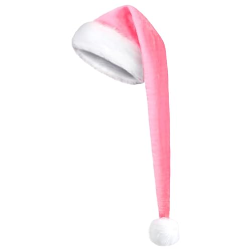 Jlkegfdf Lange Weihnachtsmannmütze, weicher Samt, Weihnachtselfen, lange Hüte, Cosplay-Kostüm, Erwachsenen-Weihnachtsmütze für Feiertage, Partys, Karneval Jlkegfdf Lange Weihnachtsmannmütze, weicher Samt, Weihnachtselfen, lange Hüte, Cosplay-Kostüm, Erwachsenen-Weihnachtsmütze für Feiertage, Partys, Karneval von Jlkegfdf