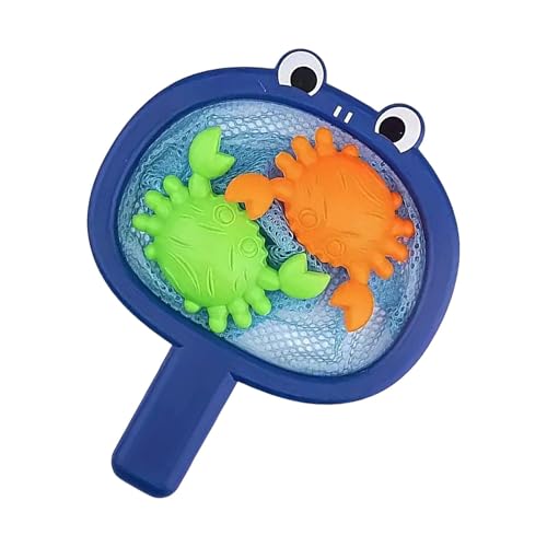 Badespielzeug, Fischnetz für die Fische, Badspielzeug mit Krabbenente aus Cartoons – Pool für Spiele für das Angelspiel Badespielzeug, Fischnetz für die Fische, Badspielzeug mit Krabbenente aus Cartoons – Pool für Spiele für das Angelspiel von Jlobnyiun