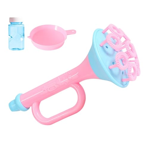 Bubble Maker für Bubbles | Spielzeug mit Blasenschläger mit einer Lösung, Bubble Trumpet Games Outdoor für Blasen, Blast Hunderte von Blasen in einem Atemzug Bubble Maker für Bubbles | Spielzeug mit Blasenschläger mit einer Lösung, Bubble Trumpet Games Outdoor für Blasen, Blast Hunderte von Blasen in einem Atemzug von Jlobnyiun