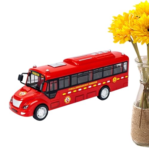 Bus-Spielzeug für Bus-Groß, Bus-großes Bus-Spielzeug, pädagogisches Bus-Spielzeug für die Stadtbühne, Elektrobusspielzeug mit Musik und Bus-Spielzeug für Bus-Groß, Bus-großes Bus-Spielzeug, pädagogisches Bus-Spielzeug für die Stadtbühne, Elektrobusspielzeug mit Musik und von Jlobnyiun