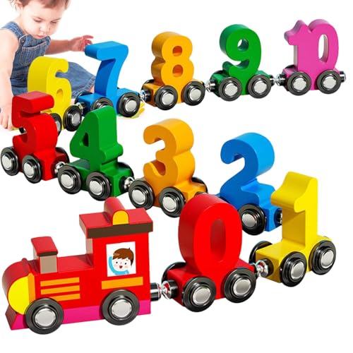 Digitaler Zug Puzzle, magnetischer Zug aus Holz, Züge Spielzeug für – Lernspielzeug, Zug aus Holz für digitale Zug Lernaktivitäten für, Digitaler Zug Puzzle, magnetischer Zug aus Holz, Züge Spielzeug für – Lernspielzeug, Zug aus Holz für digitale Zug Lernaktivitäten für, von Jlobnyiun