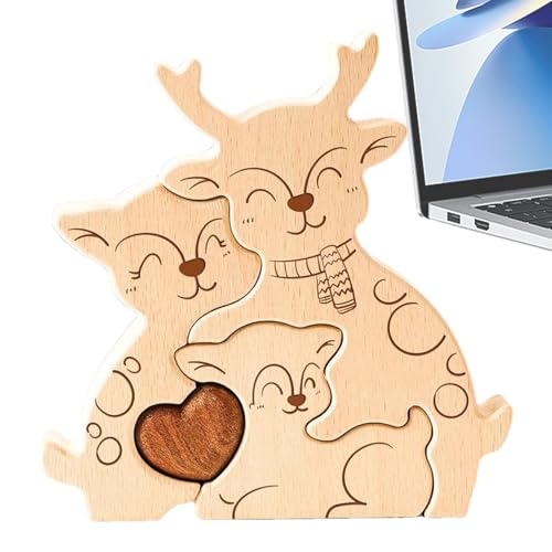 Familienpuzzles aus Holz, Puzzles aus Holz – sichere Lernpuzzles in Elchform | Einzigartiges künstlerisches Holzpuzzle für Kollegen und Freunde der Familie Familienpuzzles aus Holz, Puzzles aus Holz – sichere Lernpuzzles in Elchform | Einzigartiges künstlerisches Holzpuzzle für Kollegen und Freunde der Familie von Jlobnyiun