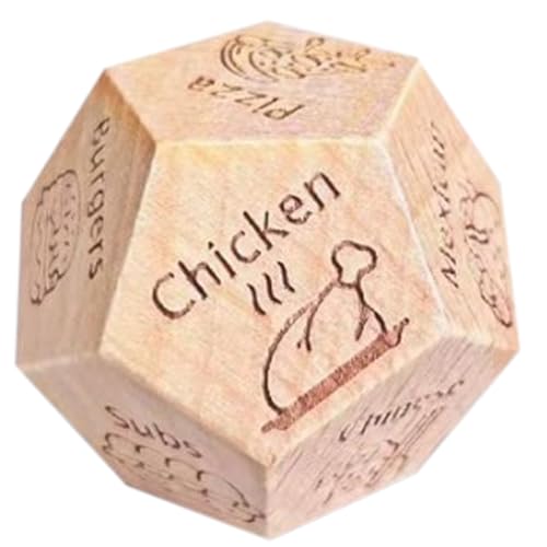 Food Würfel Nacht Spiele, Entscheidungswürfel | 12-seitiges Holzwürfelspiel, kreatives Spiel für Paare, Beziehungsentscheidungswürfel, Food Würfel Entscheidungsfindungsspiel Po Food Würfel Nacht Spiele, Entscheidungswürfel | 12-seitiges Holzwürfelspiel, kreatives Spiel für Paare, Beziehungsentscheidungswürfel, Food Würfel Entscheidungsfindungsspiel Po von Jlobnyiun