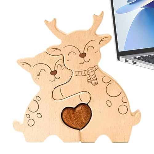 Holzpuzzle, Kunstpuzzle für die Heimdekoration | sichere Lernpuzzles in Elchform | Einzigartiges künstlerisches Holzpuzzledesign für Kollegen und Freunde Holzpuzzle, Kunstpuzzle für die Heimdekoration | sichere Lernpuzzles in Elchform | Einzigartiges künstlerisches Holzpuzzledesign für Kollegen und Freunde von Jlobnyiun