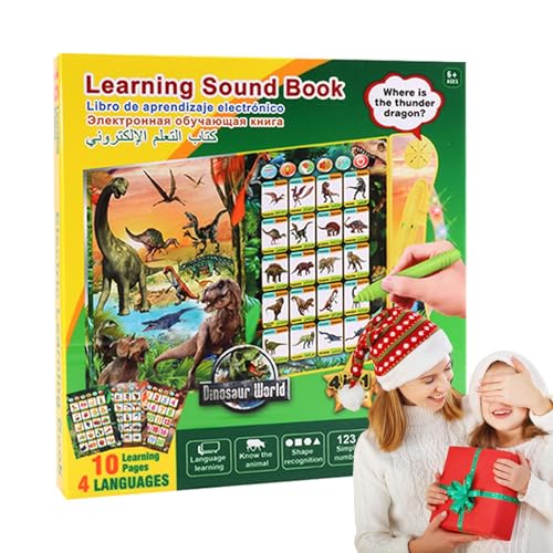 Jlobnyiun Bücher für mit Sounds, laute Bücher für Sprachbücher – interaktive Bücher, Lernspielzeug, laute Bücher in Spanisch, Englisch, Arabisch, Russisch Jlobnyiun Bücher für mit Sounds, laute Bücher für Sprachbücher – interaktive Bücher, Lernspielzeug, laute Bücher in Spanisch, Englisch, Arabisch, Russisch von Jlobnyiun