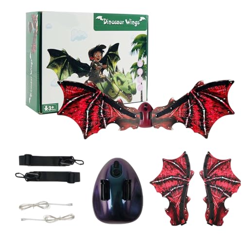 Jlobnyiun Dragon Kostüm Kids, Kids Dragon Kostüm, Halloween Dinosaur Kostüm | Elektrischer Drache für LED Licht und Musik für Jungen Jlobnyiun Dragon Kostüm Kids, Kids Dragon Kostüm, Halloween Dinosaur Kostüm | Elektrischer Drache für LED Licht und Musik für Jungen von Jlobnyiun