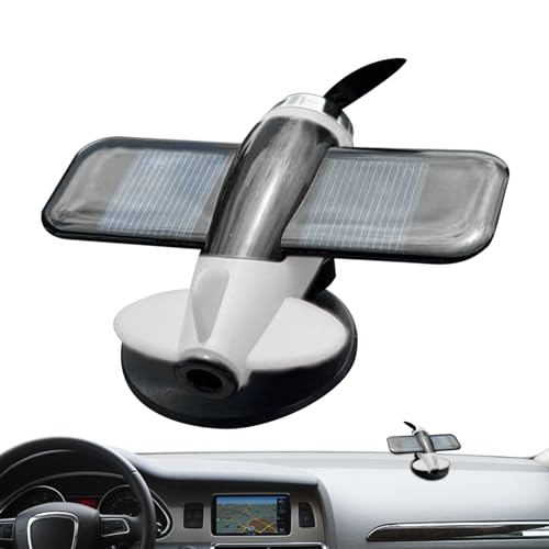 Jlobnyiun Flugzeug-Solar-Spinner, Auto-Ornamente, Solarenergie, drehbarer Hubschrauber- , Sonnenbetriebene Armaturenbrett-Figur für Tisch, Schreibtisch, Zuhause, , Schreibtisch, Innenbereich Jlobnyiun Flugzeug-Solar-Spinner, Auto-Ornamente, Solarenergie, drehbarer Hubschrauber- , Sonnenbetriebene Armaturenbrett-Figur für Tisch, Schreibtisch, Zuhause, , Schreibtisch, Innenbereich von Jlobnyiun