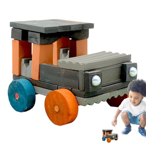 Jlobnyiun Gebäudeauto für den Bau eines Blockautos | Hand-Augen-Koordination mit einem echten Tonhandwerksspiel, Konstruktionsspielzeug, Autospielzeug Jlobnyiun Gebäudeauto für den Bau eines Blockautos | Hand-Augen-Koordination mit einem echten Tonhandwerksspiel, Konstruktionsspielzeug, Autospielzeug von Jlobnyiun