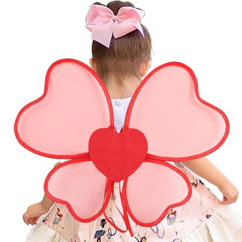 Jlobnyiun Girls Fairy Wings, Fairy Wings for Girls | Kostümpartys Bequeme Partys | Kid Kid's San Valentine Love Wings für Jugendliche von Jlobnyiun