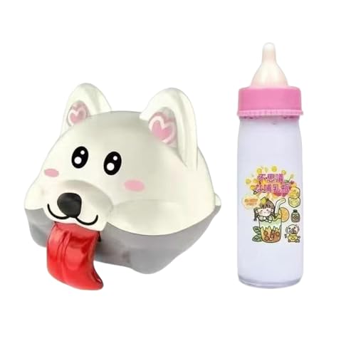 Jlobnyiun Kinderspielzeugbündel - Talking Dog Kit, Doll Care Set | Kreativ so tun, als würde Man Accessoires mit Füttern von Milchflaschen für -Baby - Mädchen Kinder, lustige Bildungsaktivität S Jlobnyiun Kinderspielzeugbündel - Talking Dog Kit, Doll Care Set | Kreativ so tun, als würde Man Accessoires mit Füttern von Milchflaschen für -Baby - Mädchen Kinder, lustige Bildungsaktivität S von Jlobnyiun